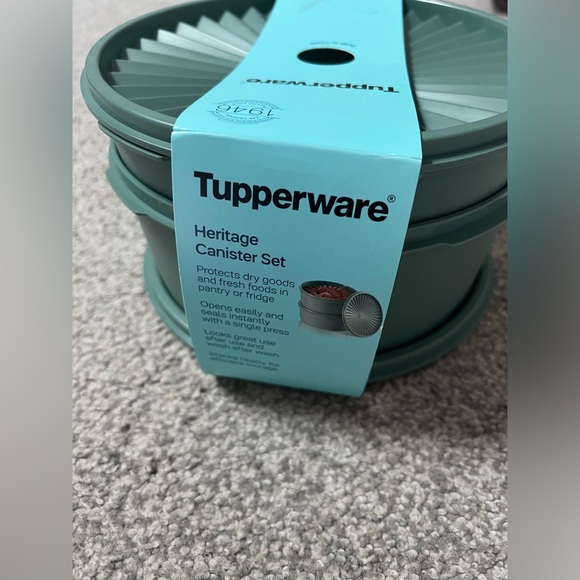 New Tupperware Heritage Canister Set - Picture 2 of 8